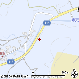 殿下福井線周辺の地図