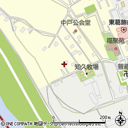 千葉県野田市中戸135周辺の地図