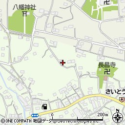 埼玉県比企郡小川町増尾46周辺の地図