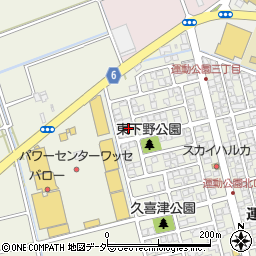 福井県福井市運動公園3丁目310周辺の地図