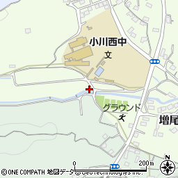 埼玉県比企郡小川町増尾12周辺の地図
