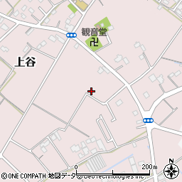 埼玉県鴻巣市上谷274周辺の地図