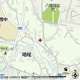 埼玉県比企郡小川町増尾170周辺の地図