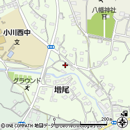 埼玉県比企郡小川町増尾155周辺の地図