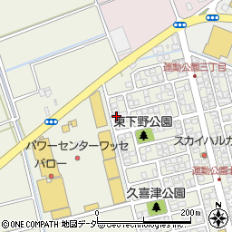 福井県福井市運動公園3丁目308周辺の地図
