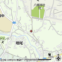 埼玉県比企郡小川町増尾173周辺の地図