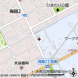 茨城県つくば市大角豆2011-13周辺の地図