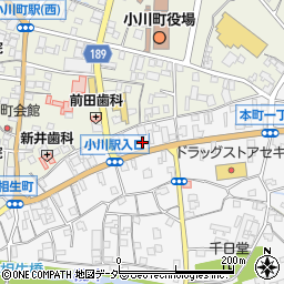 東和銀行小川支店 ＡＴＭ周辺の地図