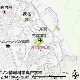 先宮神社周辺の地図