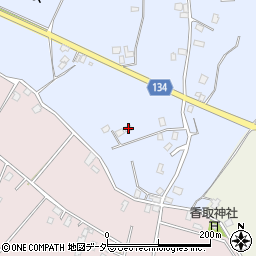 茨城県常総市大生郷町193周辺の地図