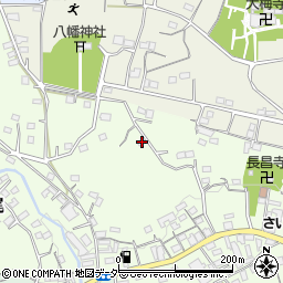 埼玉県比企郡小川町増尾52周辺の地図