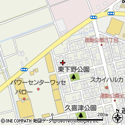 福井県福井市運動公園3丁目306周辺の地図