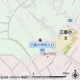 ファミリーマート菖蒲三箇店周辺の地図