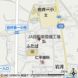 ＪＡ岩井自動車整備工場周辺の地図
