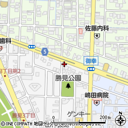 ユーシーシー上島珈琲株式会社　福井支店周辺の地図