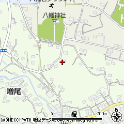埼玉県比企郡小川町増尾61-8周辺の地図
