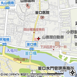 花岡医院周辺の地図