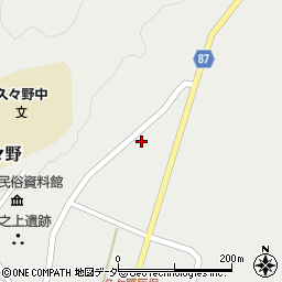 岐阜県高山市久々野町久々野2397周辺の地図