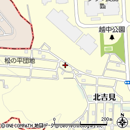 埼玉県比企郡吉見町長谷1504-250周辺の地図