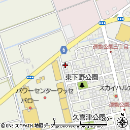 福井県福井市運動公園3丁目301周辺の地図