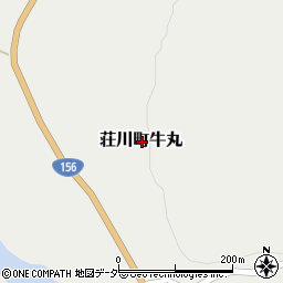 岐阜県高山市荘川町牛丸周辺の地図