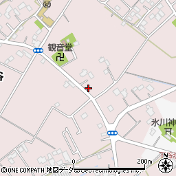 埼玉県鴻巣市上谷333-6周辺の地図