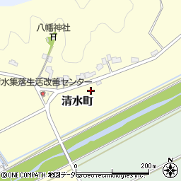 福井県福井市清水町周辺の地図