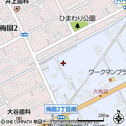 茨城県つくば市大角豆2011-426周辺の地図