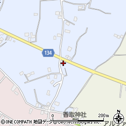 茨城県常総市大生郷町36周辺の地図