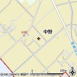 埼玉県幸手市中野周辺の地図