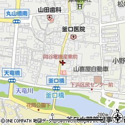 岡谷電機産業株式会社　長野技術センター周辺の地図