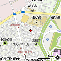 福井県福井市運動公園1丁目303周辺の地図