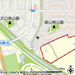 埼玉県東松山市殿山町3-4周辺の地図