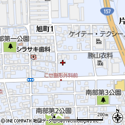 勝山高校寄宿舎周辺の地図