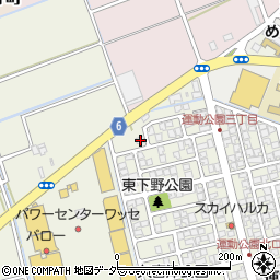 福井県福井市運動公園3丁目104周辺の地図