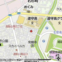 福井県福井市運動公園1丁目202周辺の地図