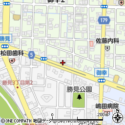 日刊県民福井　城東販売所周辺の地図