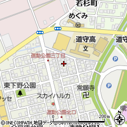 福井県福井市運動公園1丁目403周辺の地図