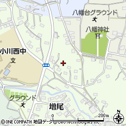 埼玉県比企郡小川町増尾183周辺の地図