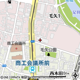 北陸銀行木田支店周辺の地図