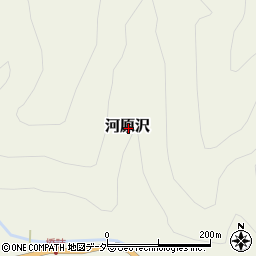 埼玉県秩父郡小鹿野町河原沢周辺の地図