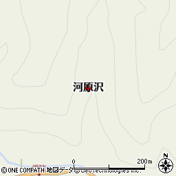 埼玉県小鹿野町（秩父郡）河原沢周辺の地図