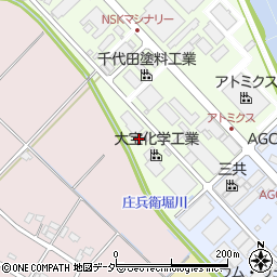 大宝化学工業株式会社　久喜工場周辺の地図
