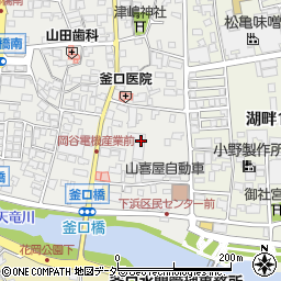 長野県岡谷市天竜町3丁目20周辺の地図