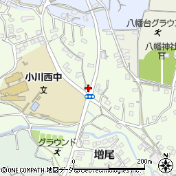 埼玉県比企郡小川町増尾198-1周辺の地図