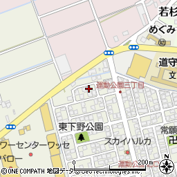 福井県福井市運動公園3丁目204周辺の地図