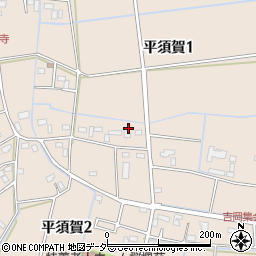 埼玉県幸手市平須賀周辺の地図