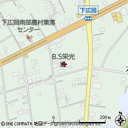 Ｂ．Ｓ栄光周辺の地図