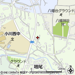 埼玉県比企郡小川町増尾185-8周辺の地図