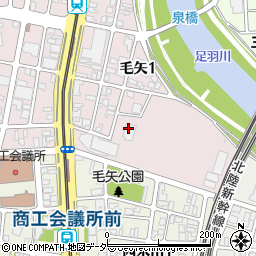東京海上日動火災保険株式会社　福井支店自動車営業課周辺の地図